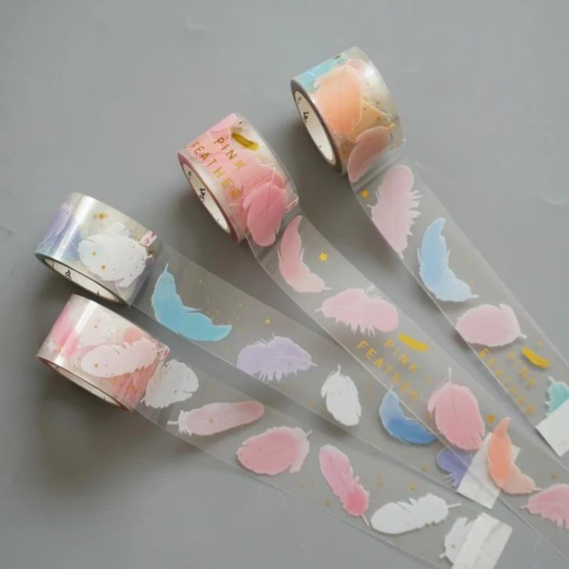 1 шт. милый 3 см звезда планета перо серии ПЭТ клей васи клейкие ленты DIY Скрапбукинг наклейка этикетка Маскировочные ленты Канцелярские