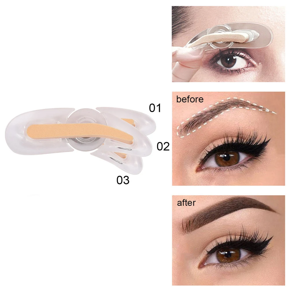 Пудра для бровей Набор уплотнений регулируемый пудра макияж арочная Палетка