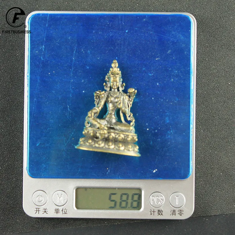 

Миниатюрная статуэтка Будды из меди