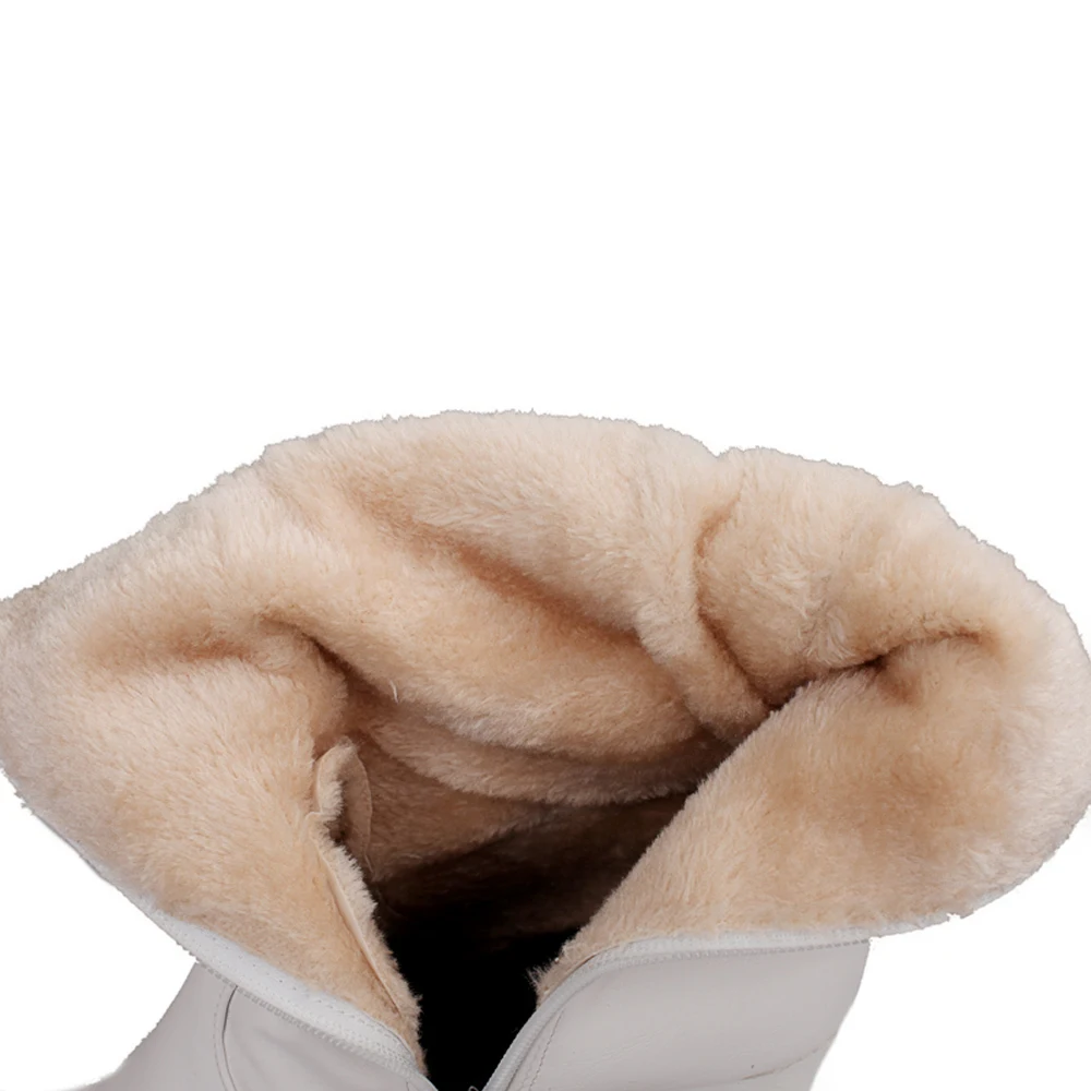 Женские ботфорты на платформе и высоком каблуке осенне зимние высокие сапоги до