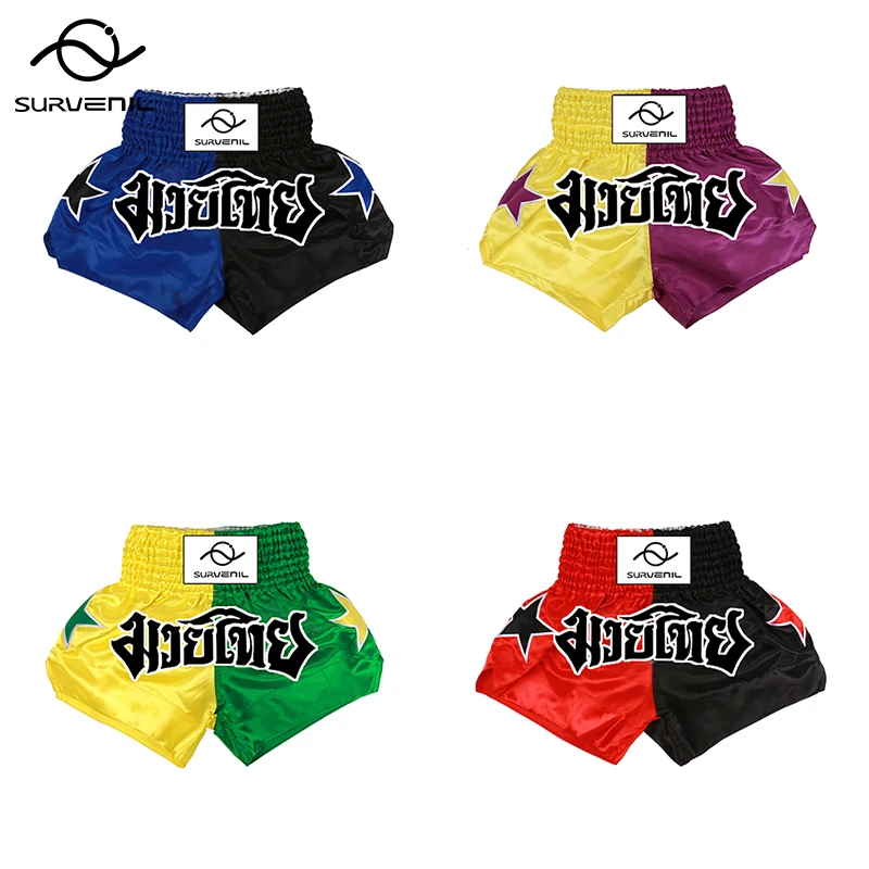

Men's Boxing Pants Kickboxing Shorts Kids Boy MMA Girl Muay Thai Shorts Women's Kids Teenagers Sanda Grappling Fighting Trunks