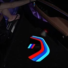 2 шт. Автомобильная дверь м гоночная дорожка Тень Добро пожаловать Свет для BMW E90 E91 E92 E93 E87 E83 E81 E71 E70 E61 E60 X1 X3 X5 X6 F15 F10 F20 F30