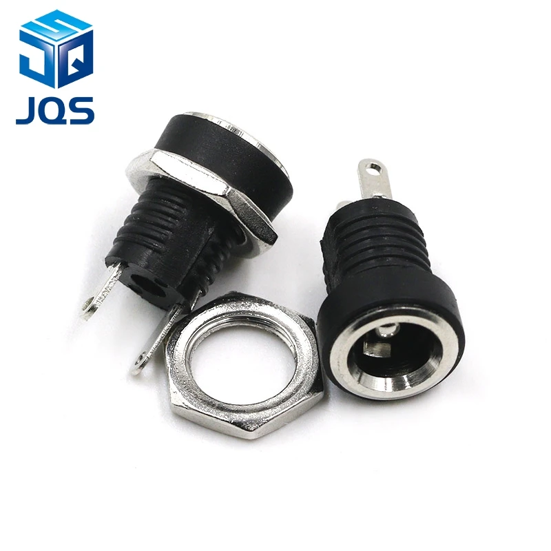 10 шт. 3 А 12 В для источника питания постоянного тока гнездо гнездовой панельный