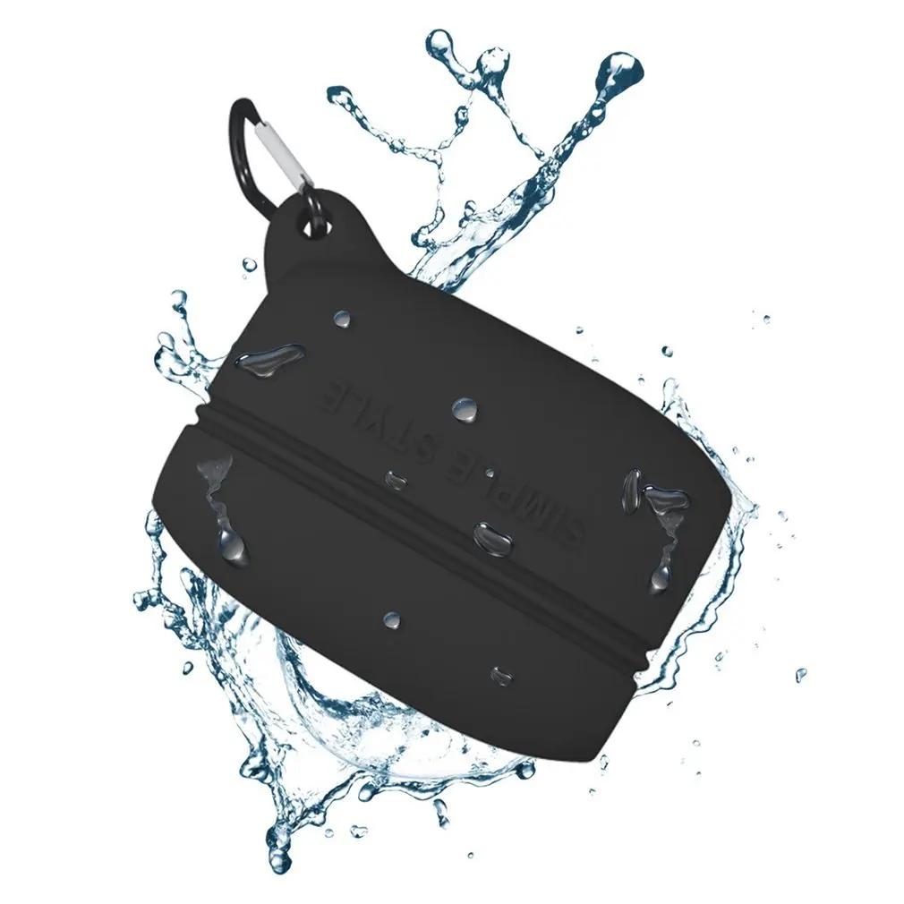 Противоударный гибкий силиконовый удлиненный чехол для наушников Jabra Elite Active