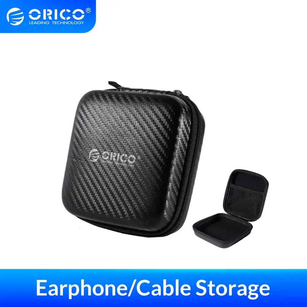 ORICO чехол для гарнитуры наушников сумка USB кабель зарядное устройство наушники
