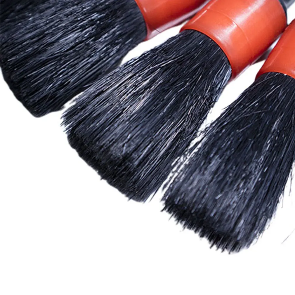 

5pcs/set Plastic round brush beauty detail brush gap brush car wash cleaning small brush car wash brush