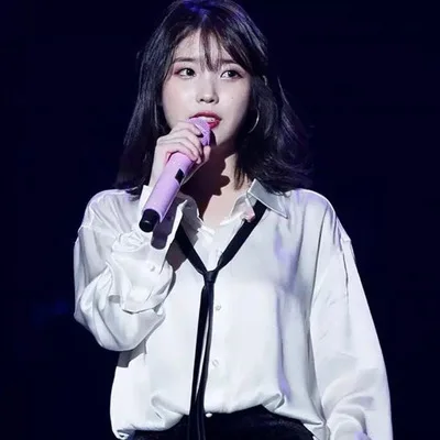 Kpop IU Lee Ji Eun с той же шелковой рубашкой цвета красного вина Женская Весенняя новая