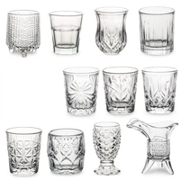 50ml glass small wine glass spirits three legged imperial cup pattern white wine glass thickened flower cup coffee mugs tea cup