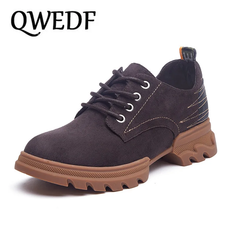 

Женские кроссовки на массивной платформе QWEDF, 2019