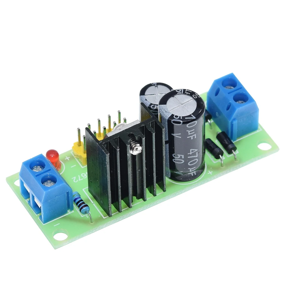 Шэньян L7805 LM7805 понижающий преобразователь доска 7 5 V 20V 5V Регулятор модуль питания