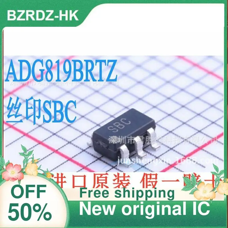 

2-10PCS/lot ADG819 ADG819BRT ADG819BRTZ SBC SOT23-6 New original IC