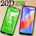 20D полное покрытие закаленное стекло протектор экрана для Huawei Honor 7C 7S 8A Pro 7A Защитная стеклянная пленка