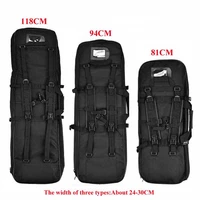 81cm 94cm 115cm tactical hunting backpack airsoft rifle gun square carry bag with shoulder strap sport protection case backpack