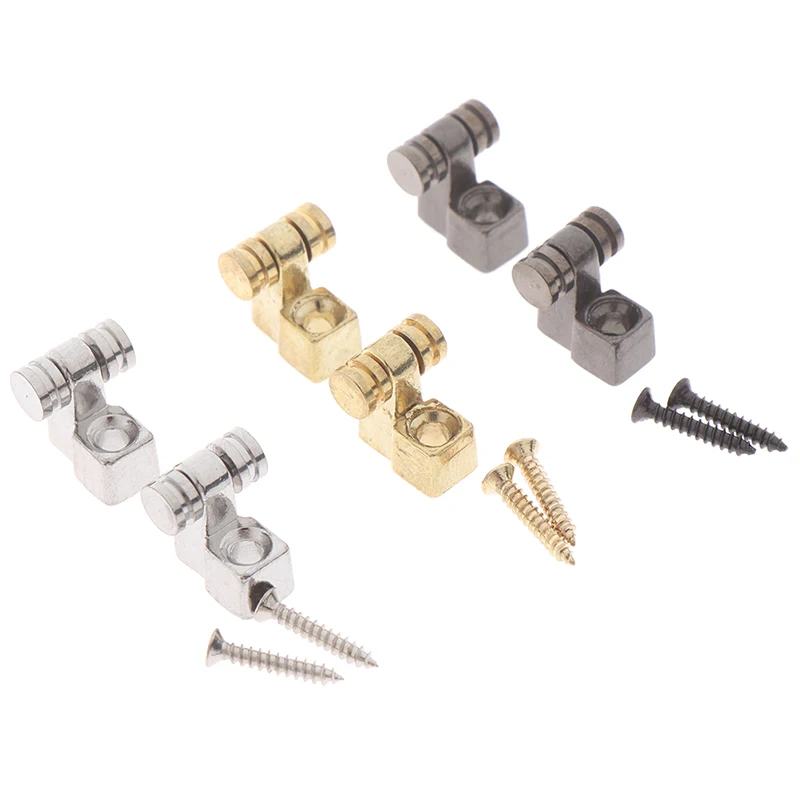 2pcs elektrische gitarre roller string bäume string retainer montage gitarre baum führer für elektrische gitarren teile und zubehö