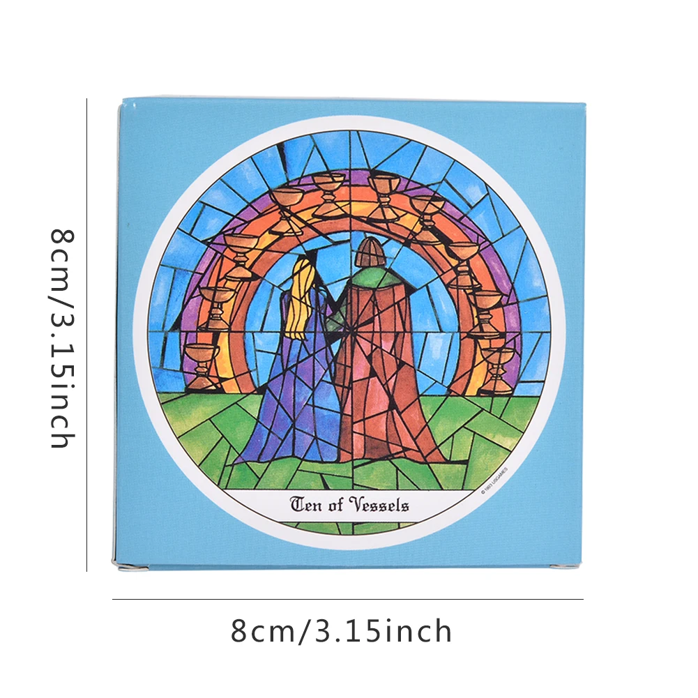 

78pcs The Cloisters Cards Tarot Cards Board Game 1993 Guidance Divination Fate Tarot Deck Board Games Family Party Entertainment