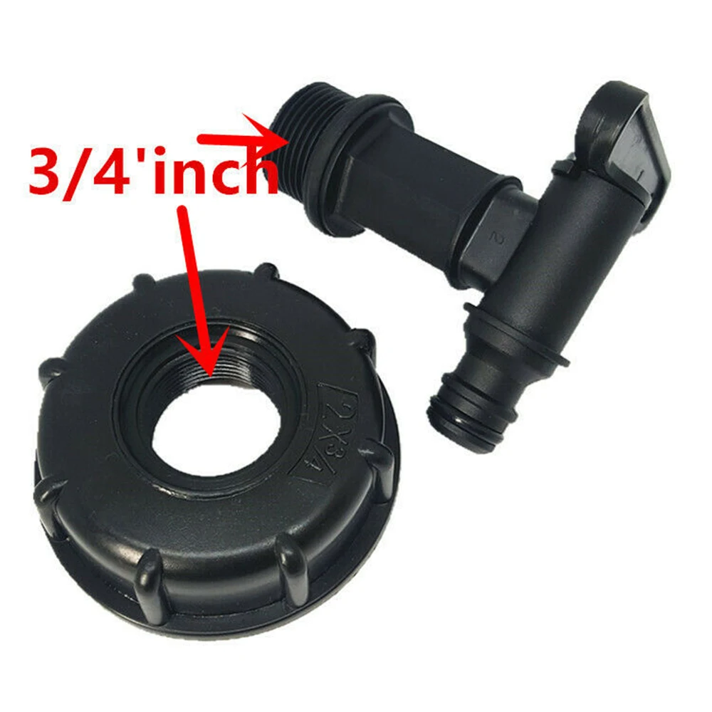 

Durable IBC Adapter Connector Hose Lock Water Pipe Tap Storage Tank Fitting Butt IBC Adapters New Arrivals
