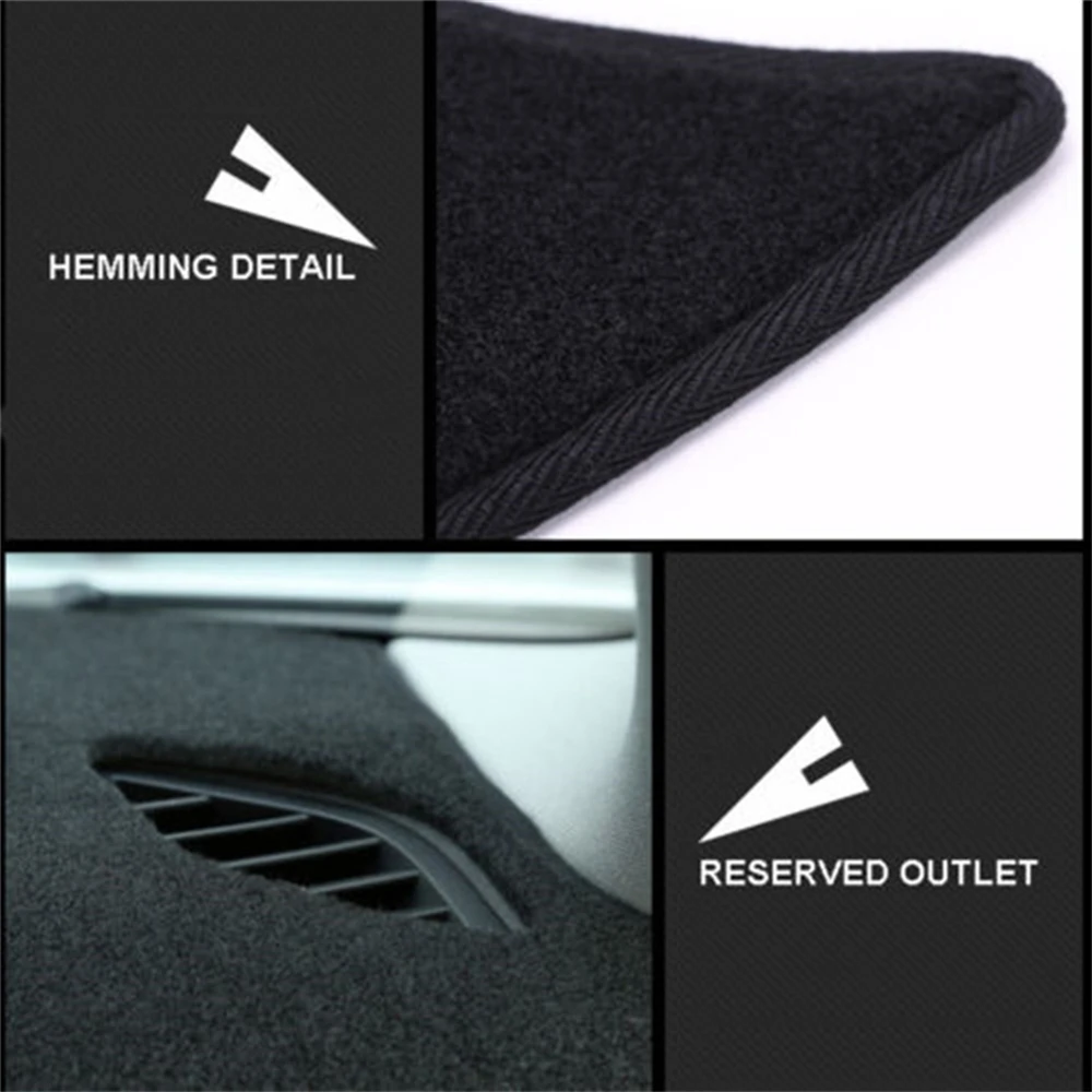 SJ Non-Slip Car Inner Auto Dashboard Cover Dashmat Pad Sun Shade Dash Board Fit For Subaru Forester 2009 2010 2011 12-2020 | Автомобили и
