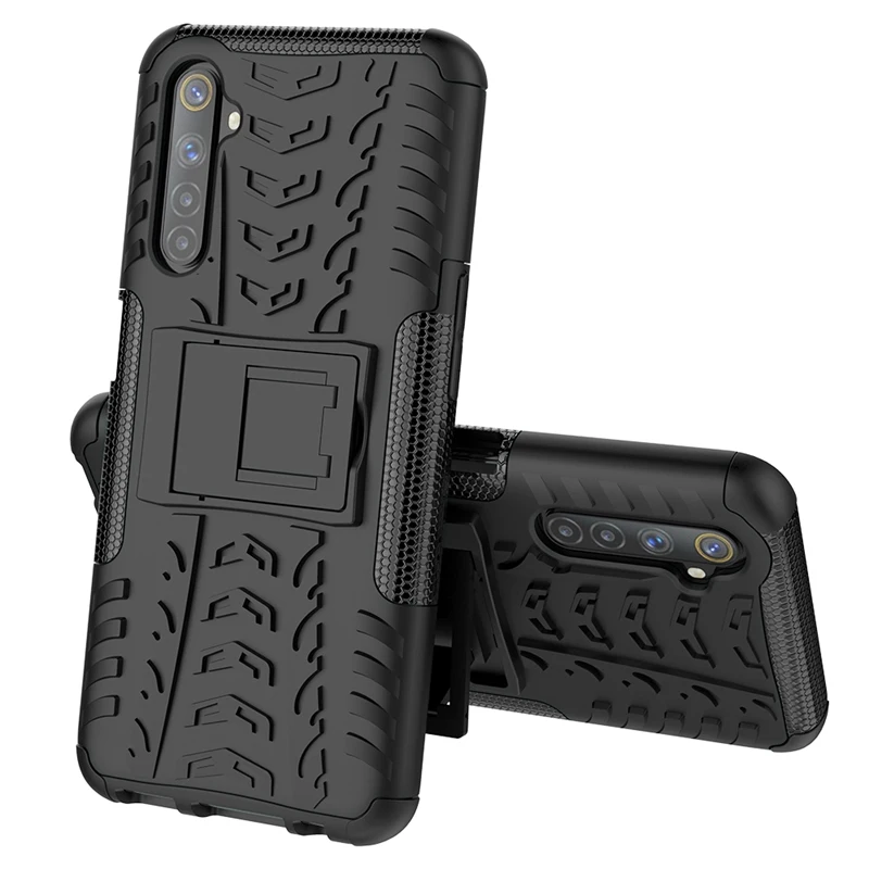 kickstand armor case for oppo realme x2 x xt k3 reno 2 3 5 6 7 pro 5i 6i 7i c2 c3 c11 c15 c17 shockproof cover realme 6 pro case free global shipping