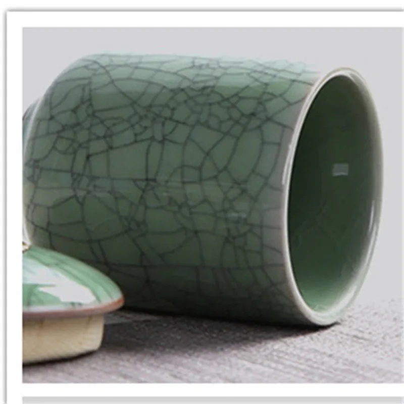 2019 Ge печь керамическая коробка для хранения чая чайные Банки мини 6 3*10 1 см банка