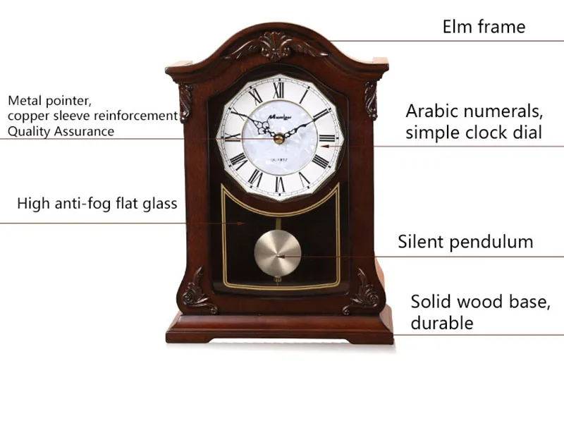 Meijswxj часы с кронштейном Saat Reloj настольные часы Relogio часы Mute Ретро прикроватные часы Masa saati Relogio de mesa домашний декор