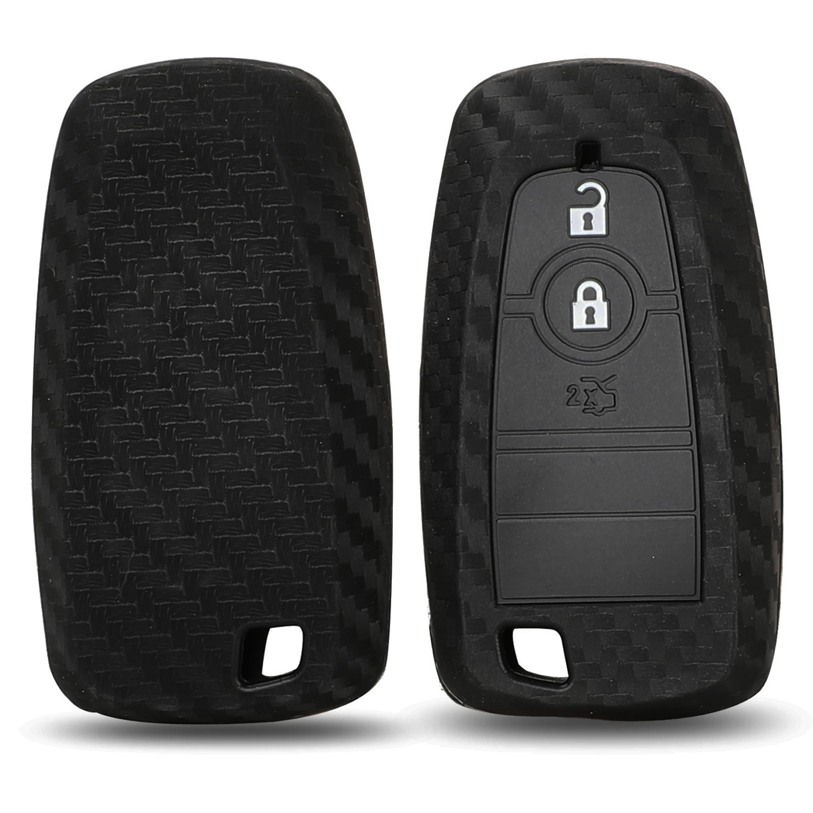 

Jingyuqin 10 шт. 3 кнопки силиконовый чехол для дистанционного ключа от машины крышка для Ford Mondeo Mustang Fusion F-250 F-350 F-450 F-550 2017