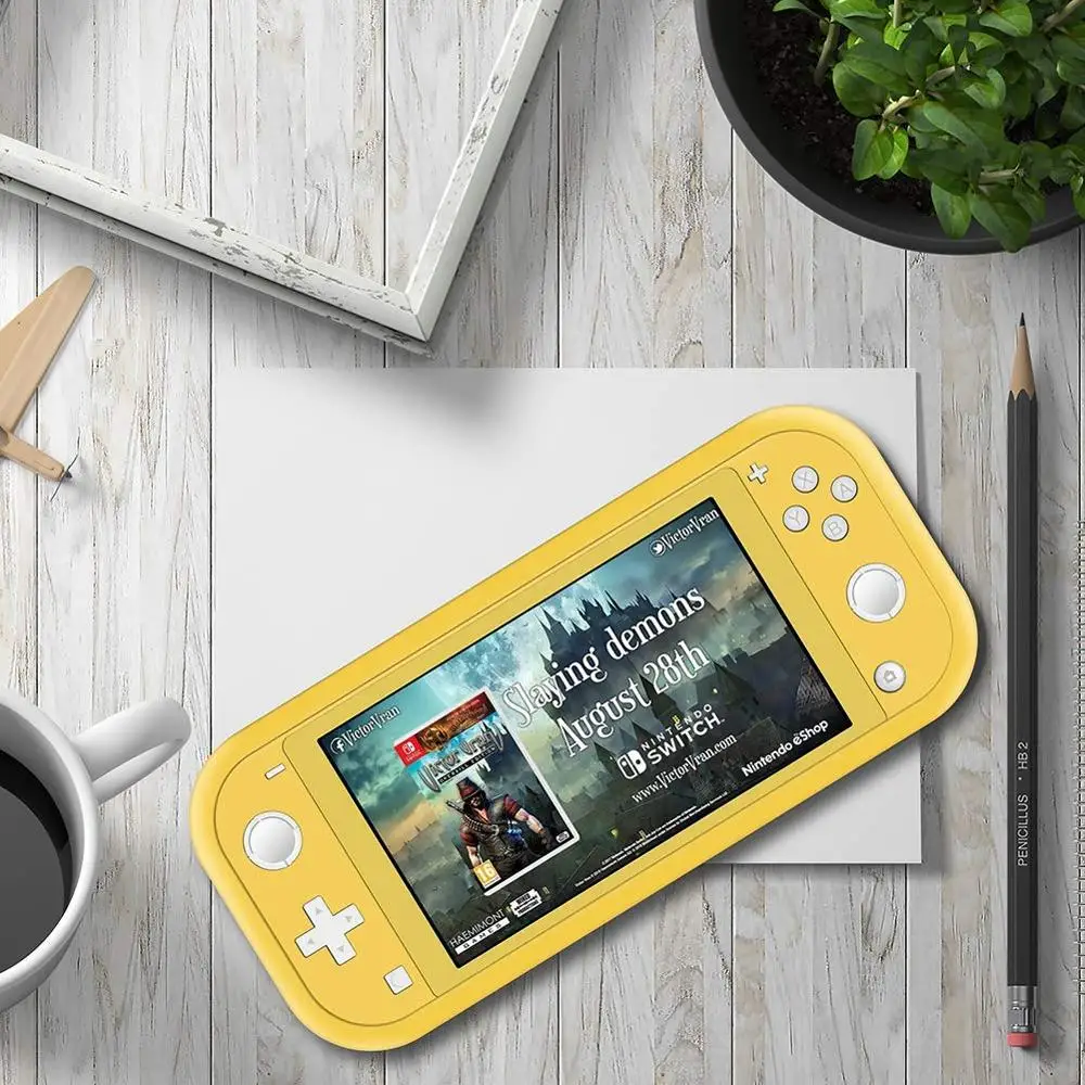 Защитные аксессуары силиконовый чехол для Nintendo Switch Lite с 2 упаковками закаленное