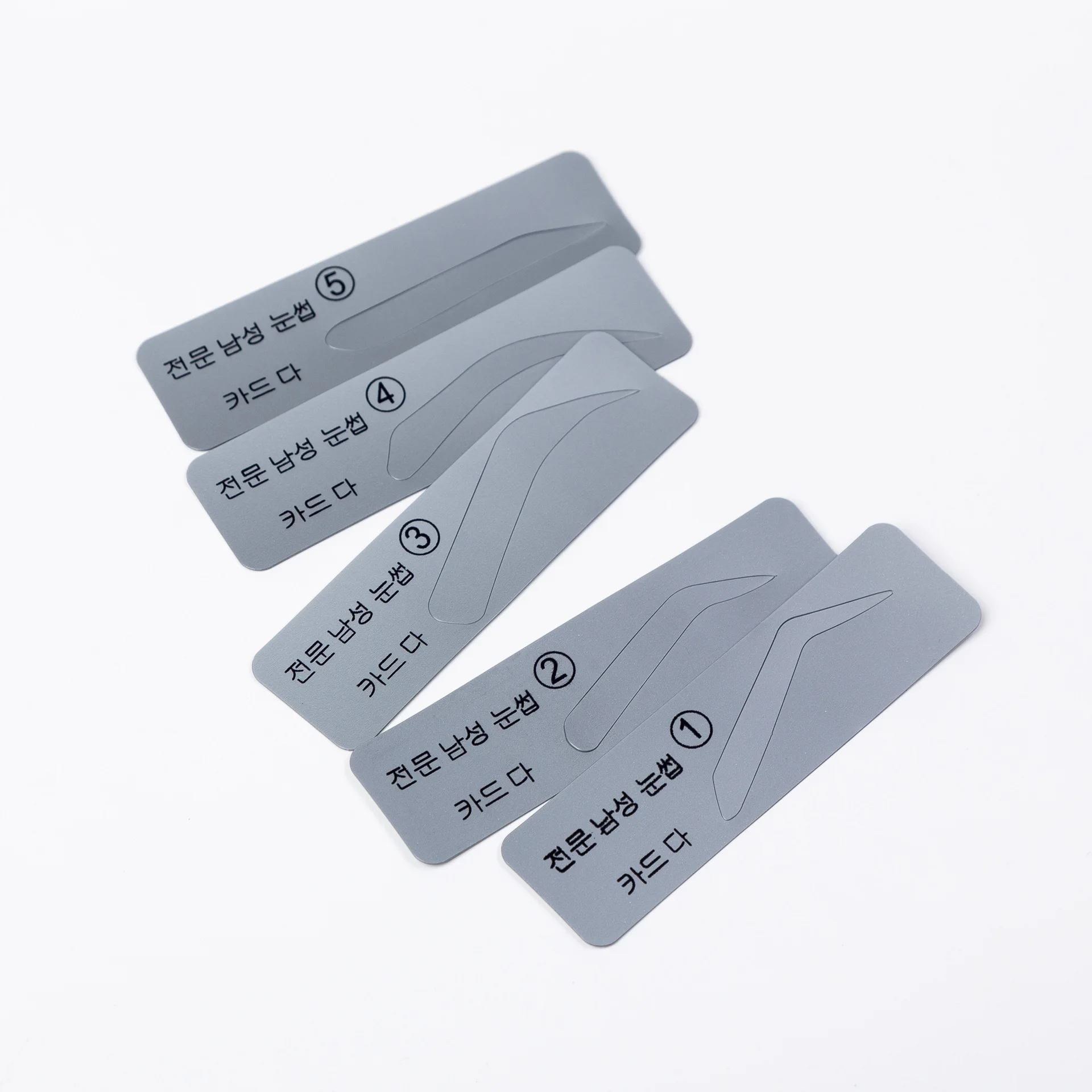 Трафареты для коррекции фигуры бровей 5 шт. | Красота и здоровье