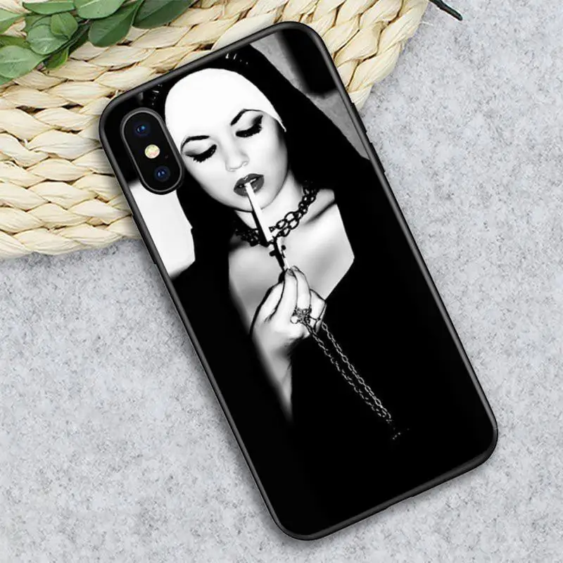 

Sister Nun wallpaper Phone Case for iPhone 11 12 pro XS MAX 8 7 6 6S Plus X 5S SE 2020 XR mini