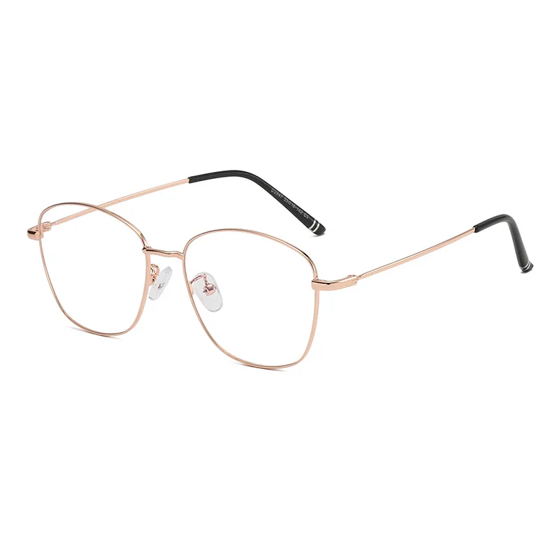 

5911 Individual frame Stripe Leg decorative flat glasses