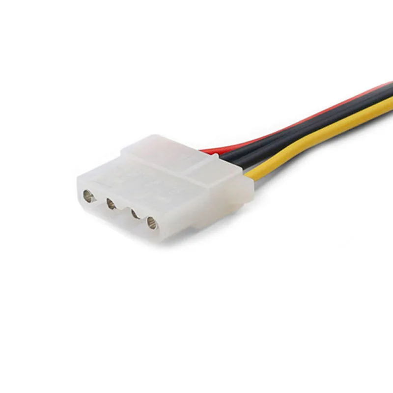 Новый 15 Pin SATA папа 2 Женский 4 Molex Female IDE HDD Power жесткий диск питания Кабельный