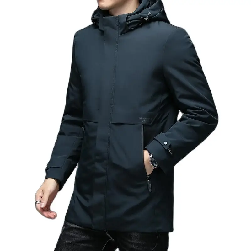 

M.Y.FANTASY Top Grade New Designer Brand Casual Fashion With Hood Winter Jacket Men Duck Down Windbreaker Puffer Coats Mens Clot