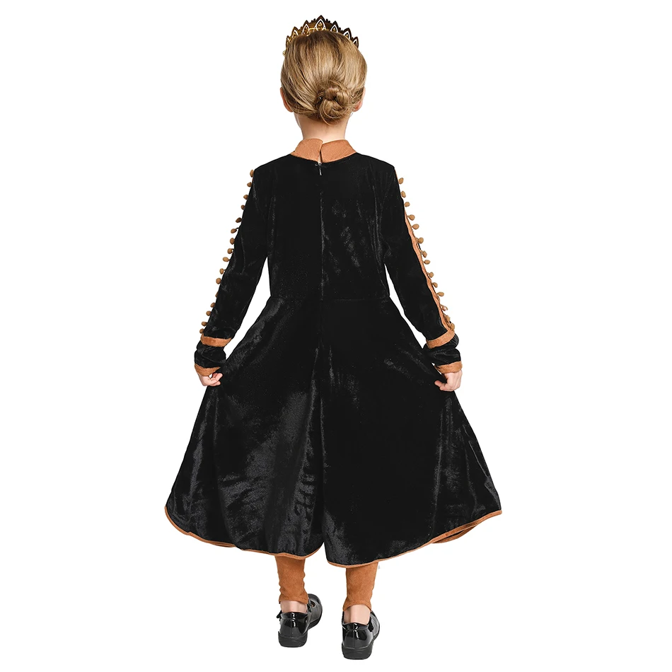 Girls Anna Outfit Princess Cosplay Christmas Birthday Party Dress Of Children Fancy Three-piece Costume New Movie Poster Clothes | Детская