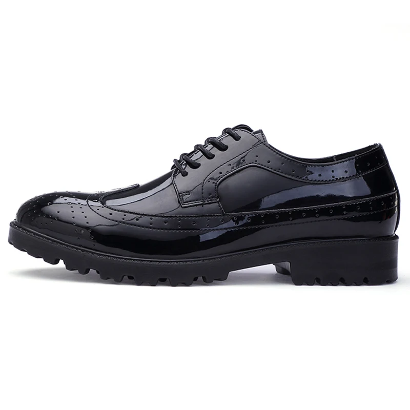Мужские модельные туфли высокого качества большие размеры 38 47 кожаная мужская