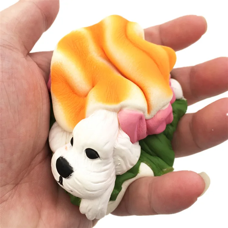 Мягкая кукла медленно восстанавливающая форму милый гамбургер хот-дог Догги