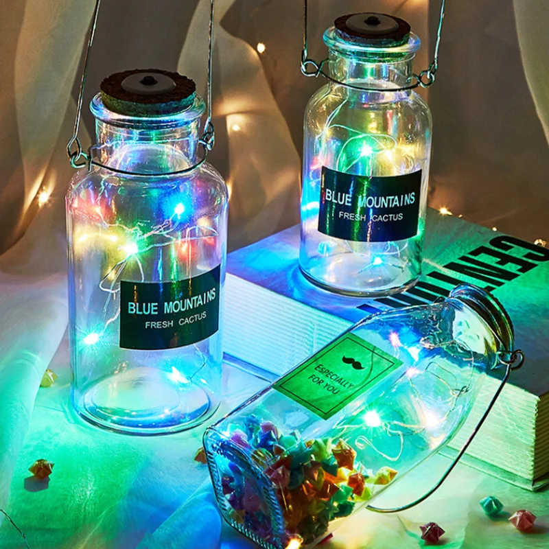 Декоративные бутылек светодиодный светильник пробка бутылки подвесной потолок