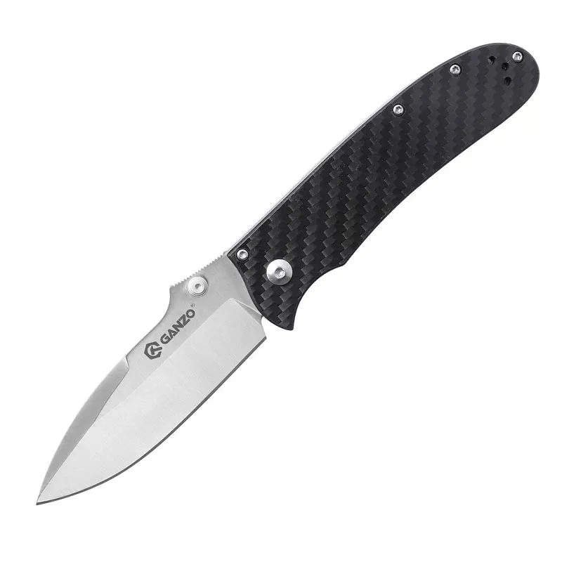 Складной нож Firebird Ganzo G704 тактический карманный клинок из стали 440с рукоятка G10 для