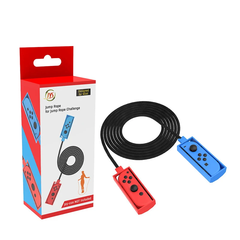 Переключатель Joycon Скакалка вызов игра Регулируемая с 2 рукоятками для Nintendo Switch |