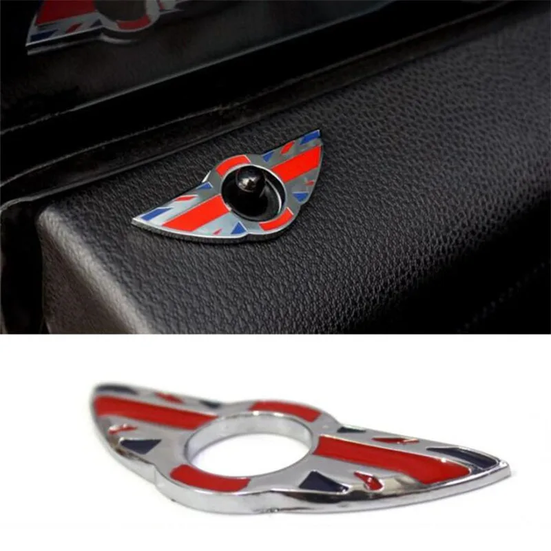 

Car Interior Decorative Styling Creative Automobile Door Lift Emblem Badge Sticker for BMW MINI Cooper COUPE JCW R50 R52 R53 R55