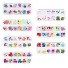 12 сеткакоробка кристалл эпоксидный наполнитель сухой цветок цветы ручной работы DIY ремесло силиконовые формы УФ-смола наполнитель материал украшение