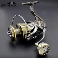 saltwater fishing reel spinning sturdy cnc aluminum frame 91 stainless steel bbs freshwater coil aluminum spool handle