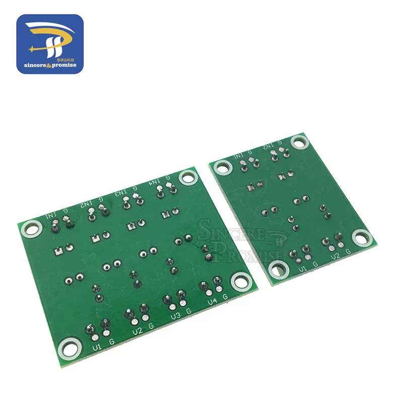 PC817 3,3 V-30 V 2 Way 4 канальная оптопара монтажная плата Напряжение модуль связи преобразователя драйвер фотоэлектрический изолированный модуль