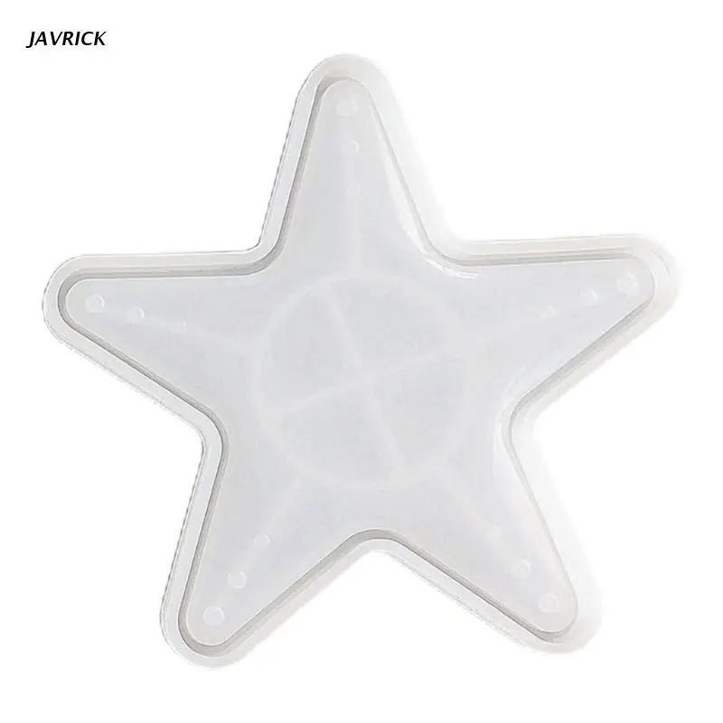 

Stars Shape Tray Epoxy Resin Mold Serving Board Plate Silicone Mould DIY Crafts Ornaments Home Decorations Casting Tools