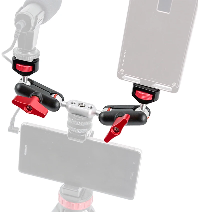 2 шт. многофункциональная шаровая Головка зажим шаровое Крепление Волшебная Рука