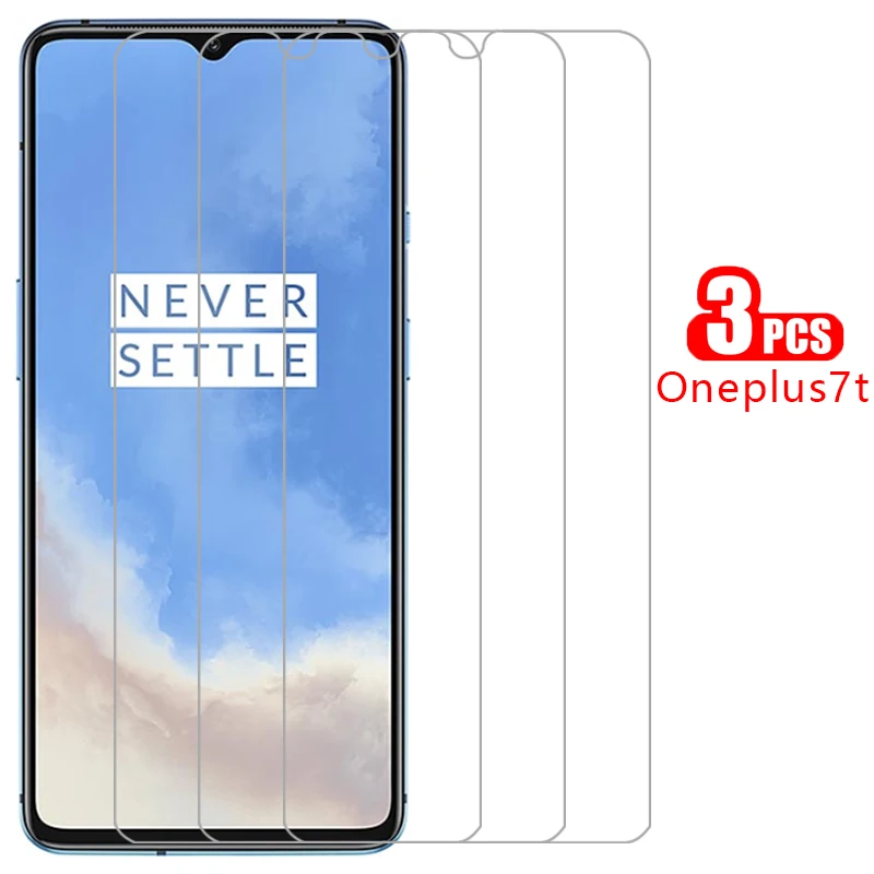 

protective tempered glass for oneplus 7t screen protector on oneplus7t one plus plus7t 7 t t7 6.55 safety film 9h omeplus onplus