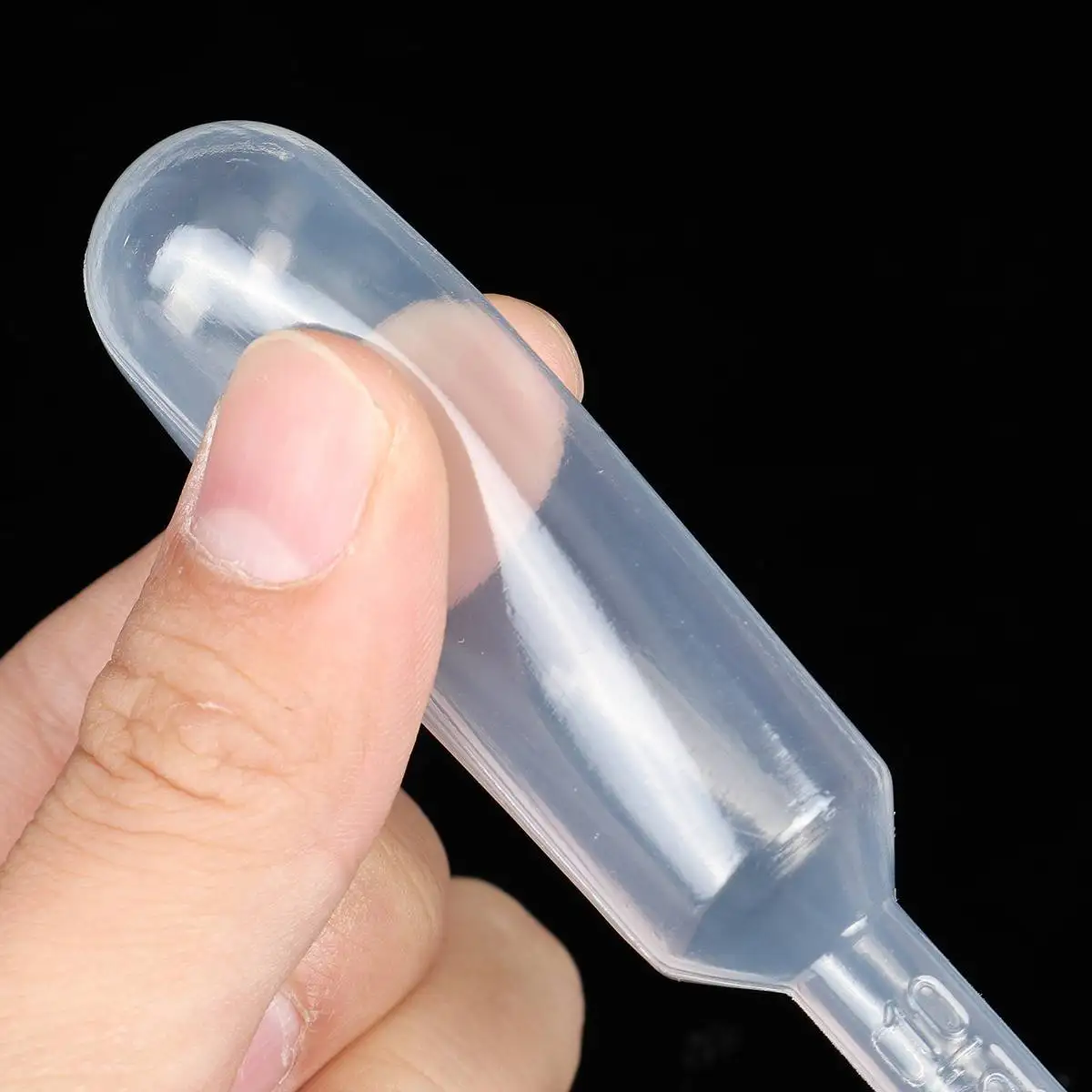 

100PCS/pack 5/10ML Transparent Plastic Disposable Graduated Transfer Pipettes Eye Dropper for lab chemicals experiment supplies