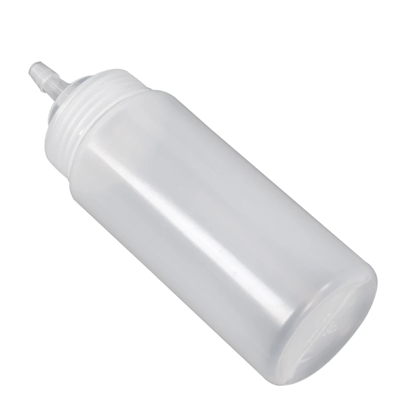 Белый пластиковый диспенсер для бутылки компрессионный соус-16 унций | Дом и сад