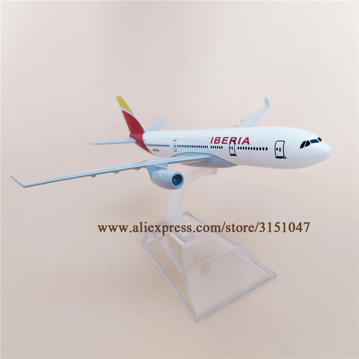 16 см Металл Испания Air IBERIA A330 Airbus 330 Airways модель самолета Модель с подставкой | Дом и