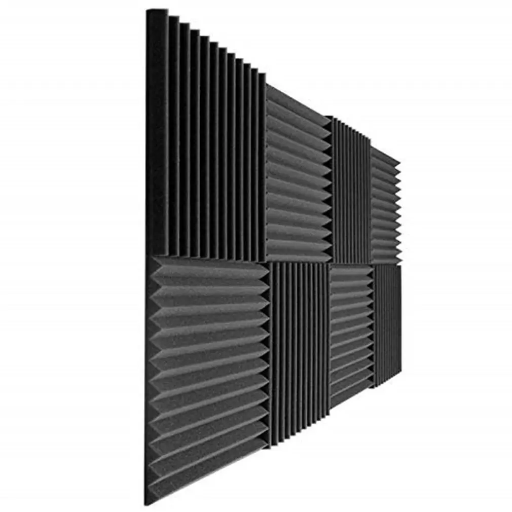 1PCS 300x300x25mm Studio Acoustic Panel Foam Sound Proofing Protective Sponge Soundproof Absorption Treatment | Автомобили и
