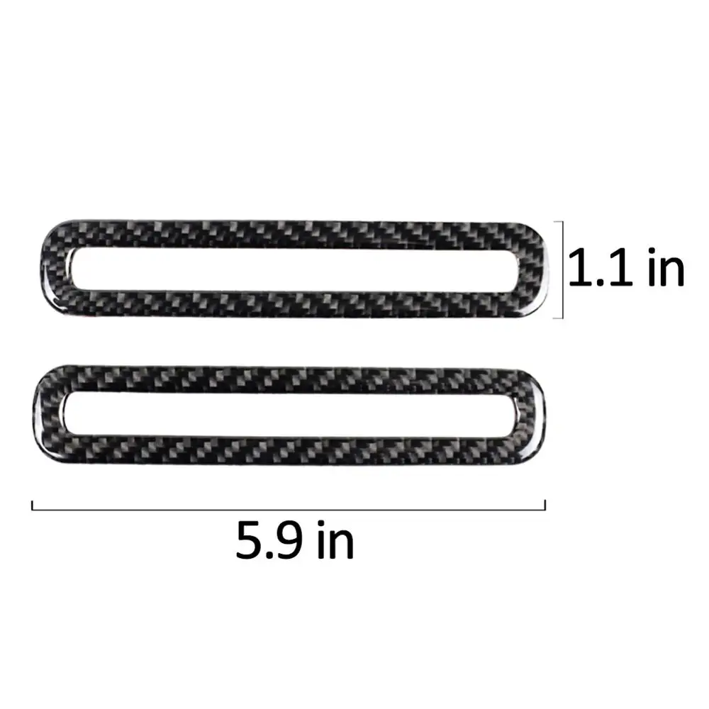 1 пара автомобильных наклеек для вентиляционных отверстий из настоящего