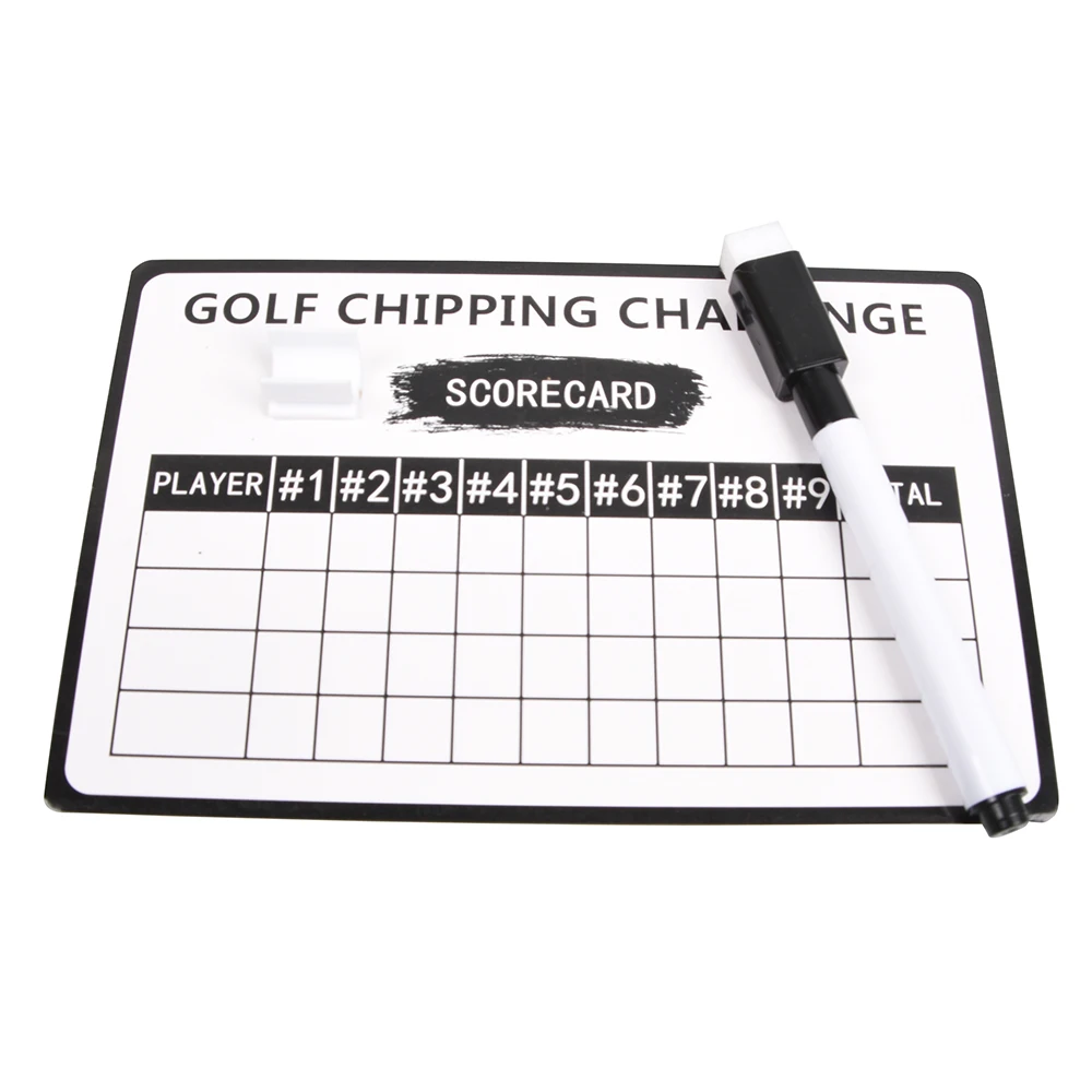 Карточка для игры в гольф карточка с ручкой | Спорт и развлечения